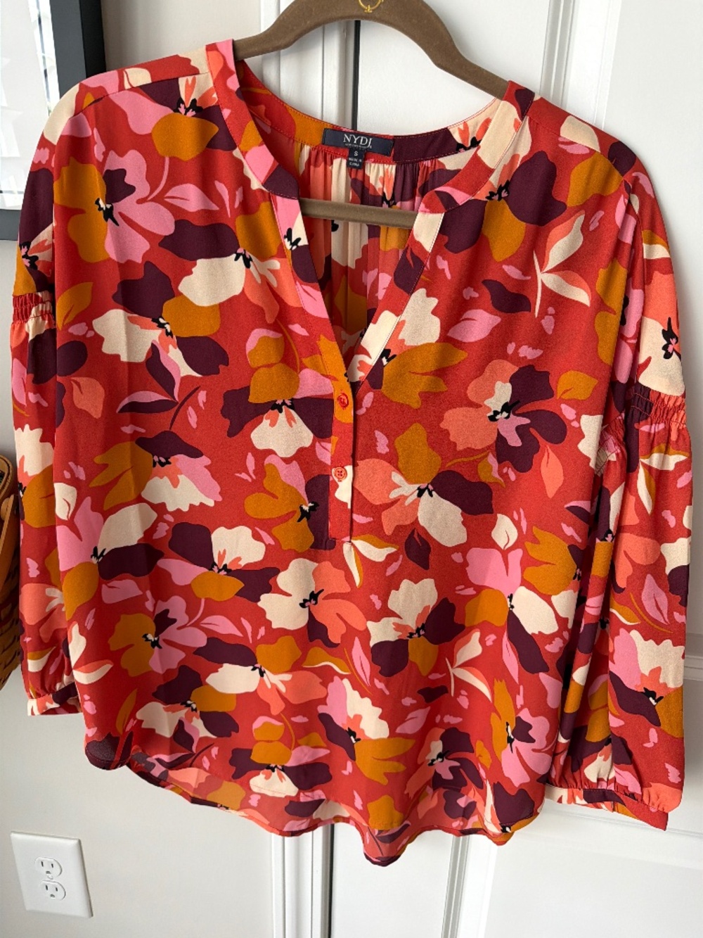 NYDJ woven blouse